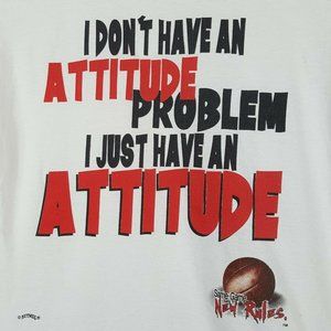 Vtg 90s Same Game New Rules Attitude Basketball
